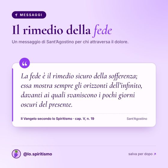 Il rimedio della fede